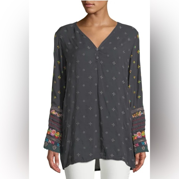 NWT Johnny Was Simple All Over Tunic XS - Picture 8 of 8